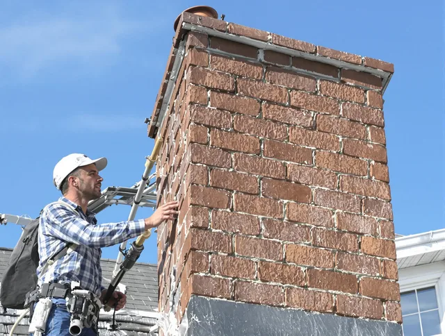 Brickwork for a chimney rebuild by French Valley Chimney Sweep in French Valley, CA