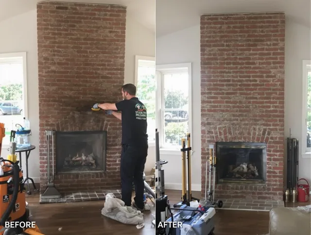 Finished chimney sweeping service by French Valley Chimney Sweep in French Valley, CA