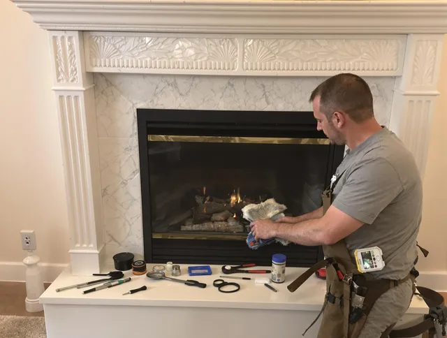 French Valley Chimney Sweep performing fireplace maintenance in French Valley, CA